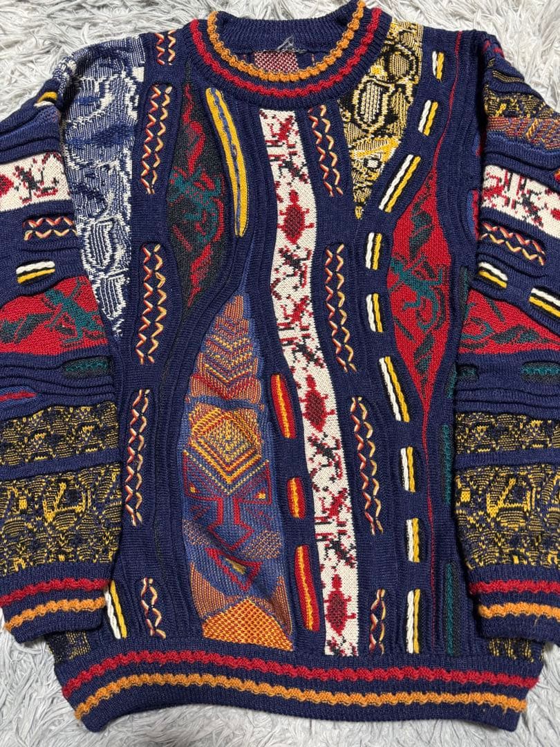 COOGI クージー デザイン 3Dニット 90s 90年代