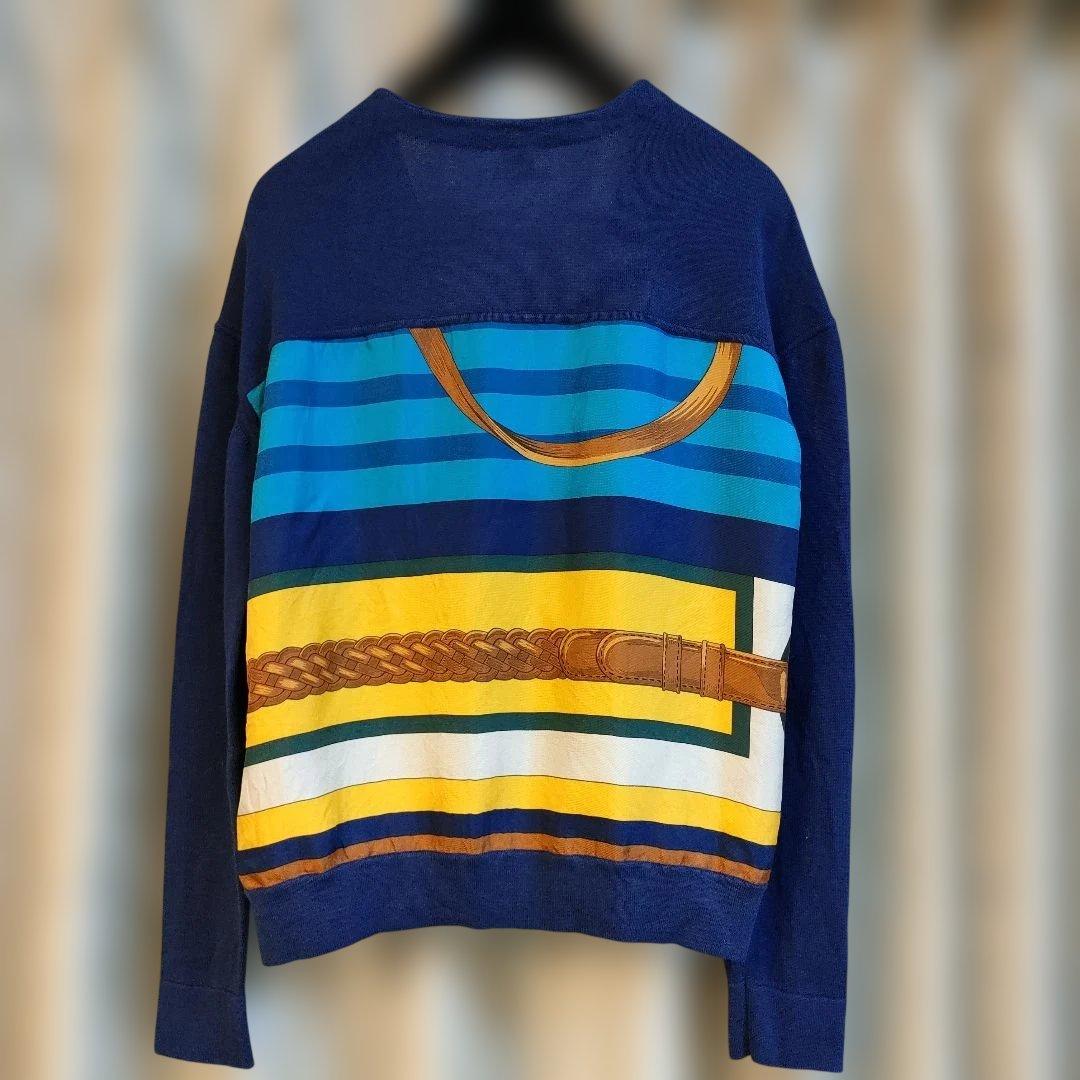 HERMES　エルメス　カーディガン　シルク　レディース