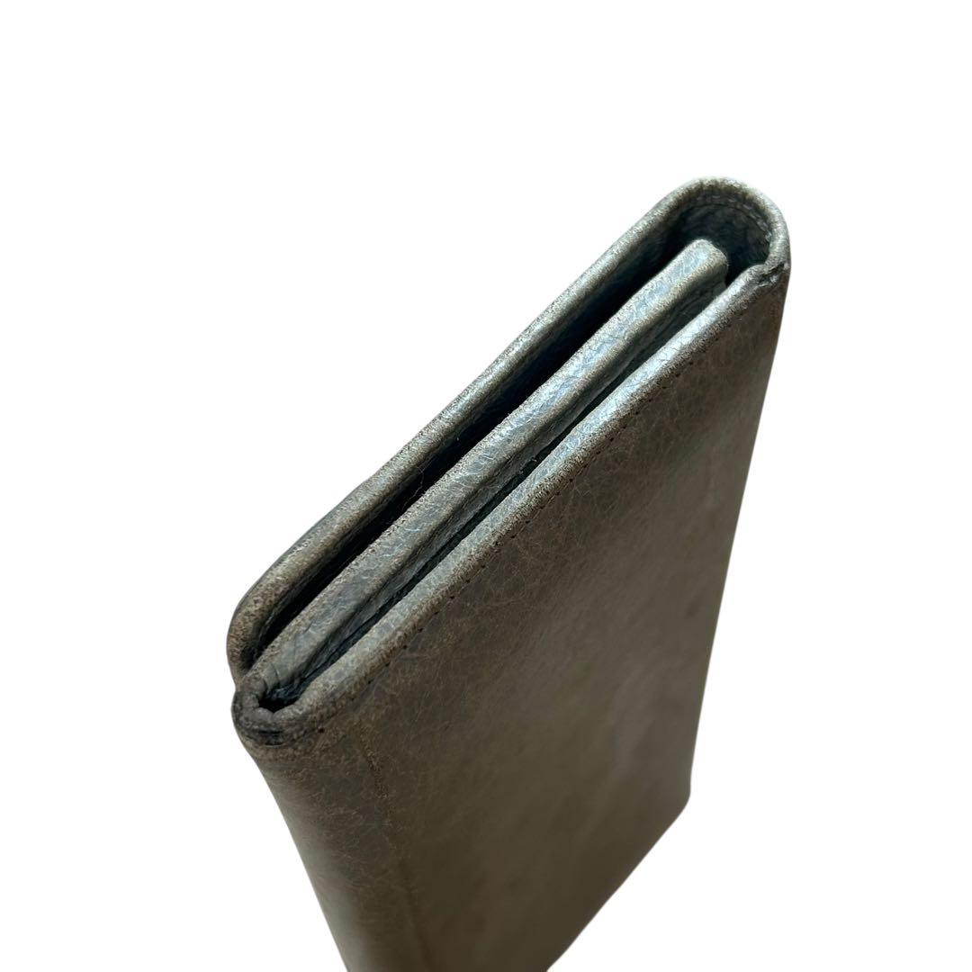 BALENCIAGA 長財布　シティ　グレー　バレンシアガ