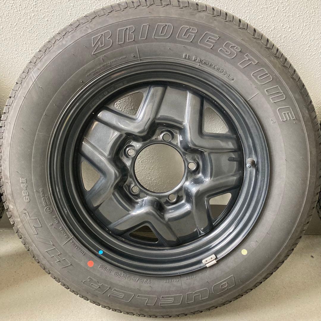 【たのメル便】 ジムニー　純正ホイール タイヤ 4本セット　スチール