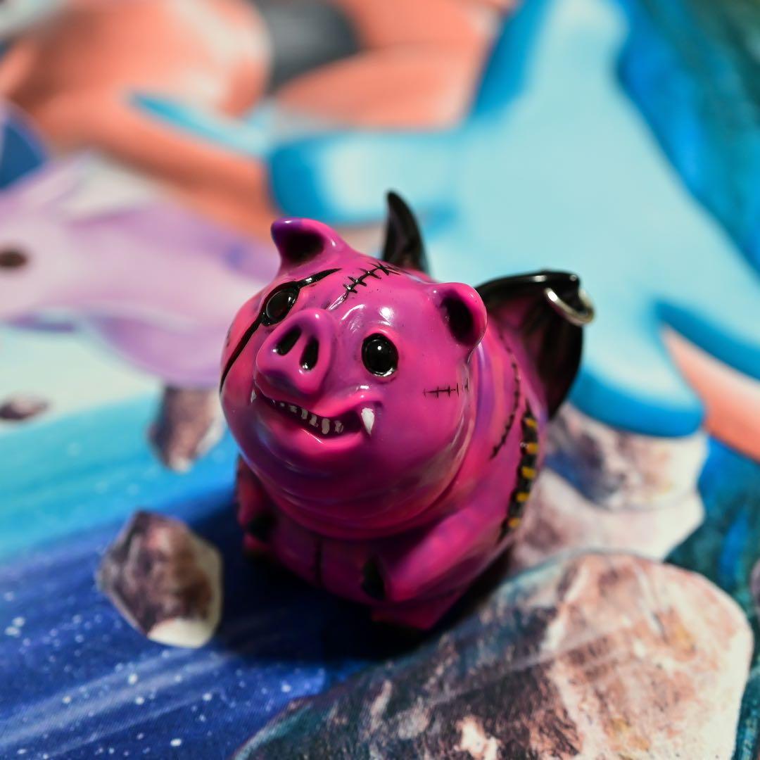 Kagemaru Designs カゲマルデザイン ブヒー 桃カラー おまけ付き