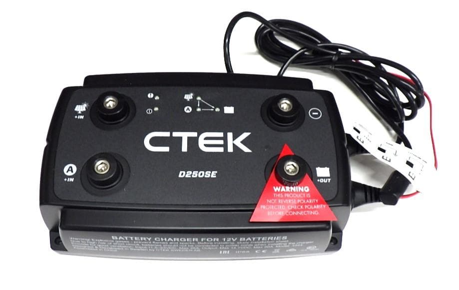 CTEK 走行充電器　D250SE+SMARTPASS120S セット