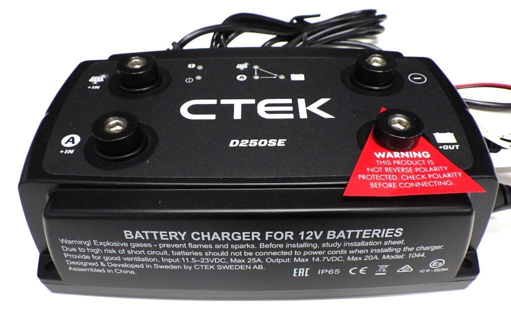 CTEK 走行充電器　D250SE+SMARTPASS120S セット