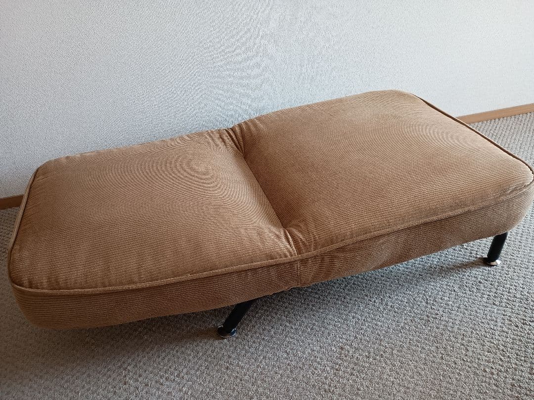 【未使用】1人掛け リクライニングソファ ブラウン B-COMPANY