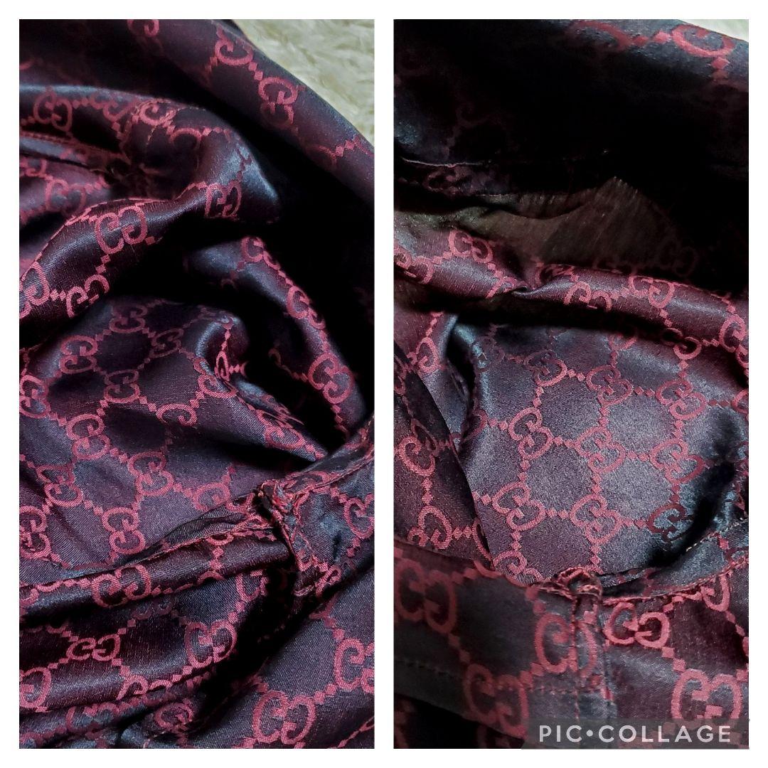 美品✨GUCCI　グッチ　長袖シャツ　シルク混　トムフォード期　40