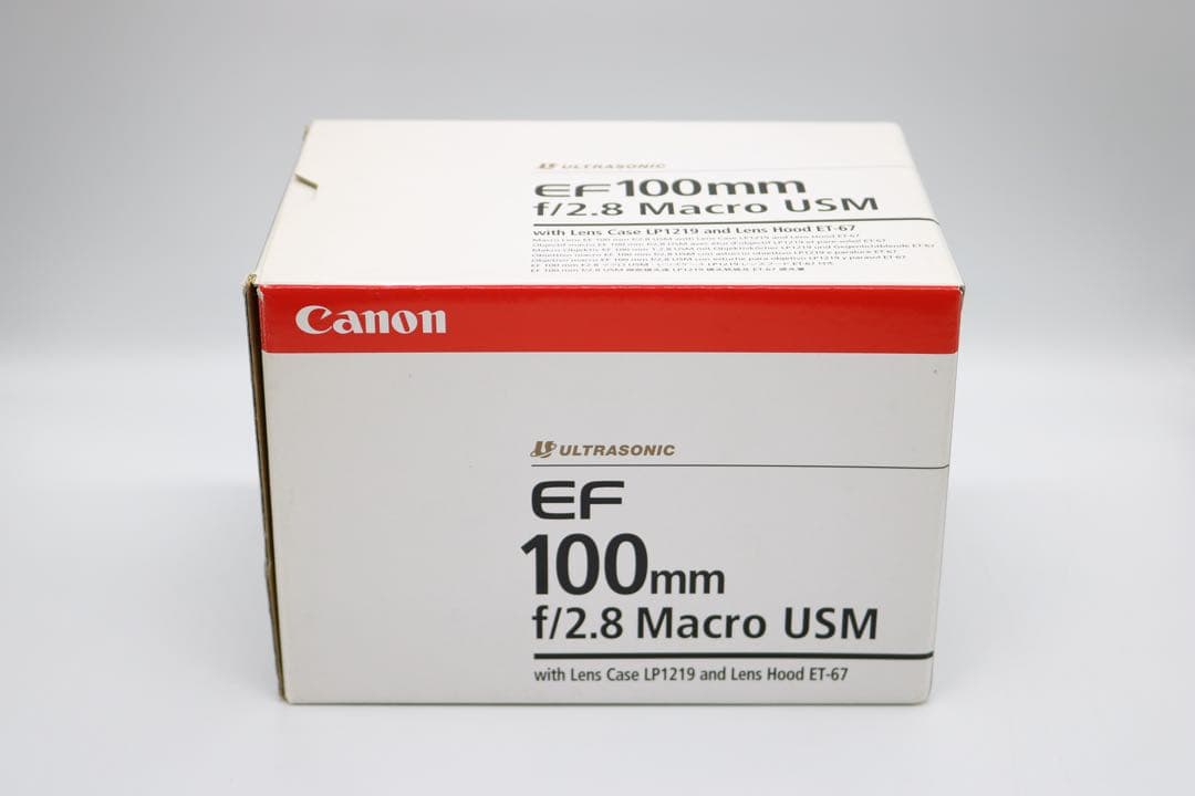 訳アリ 【Canon EF 100mm f/2.8 USM 】 マクロレンズ