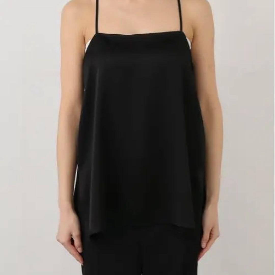 AP STUDIO サテンジョーゼットキャミソール