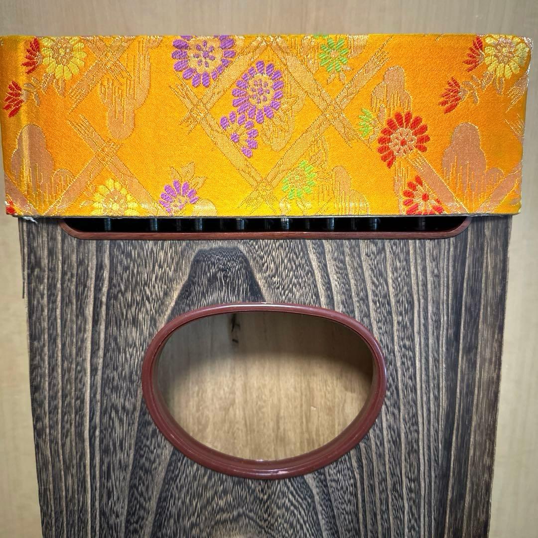 ５尺13弦約150cmお琴　並甲　状態良好　短琴　布包み付