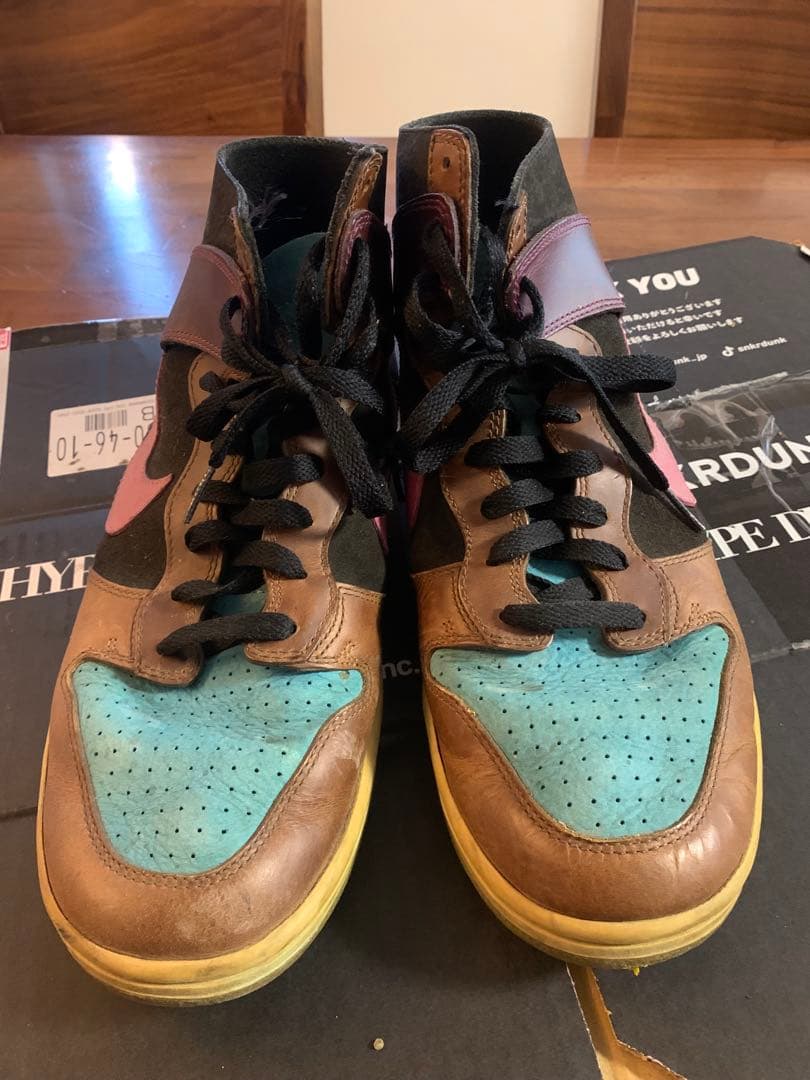 靴 Nike Dunk HIGH NL UNDEFEATED 28.0