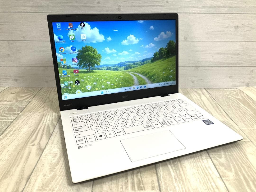 【人気色】NEC パールホワイト⭐️office⭐️新品SSD256GB⭐️