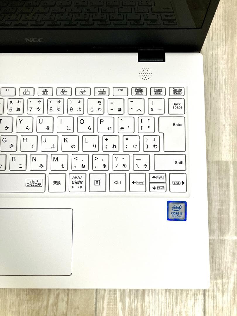 【人気色】NEC パールホワイト⭐️office⭐️新品SSD256GB⭐️