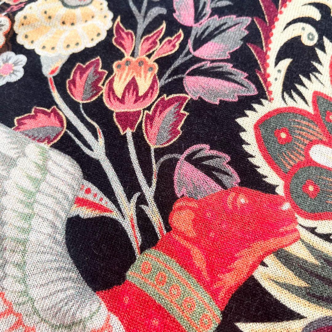 専用　近年★エトロ★豪華デザインセーター　聖獣　ペガソ　カシミヤ　シルク　S