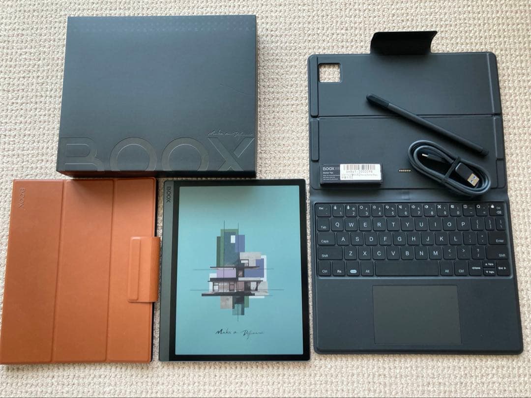 【美品】BOOX TabUltraC Pro 10インチ電子ペーパータブレット
