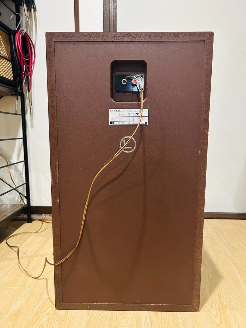 【左】CORAL（コーラル） DX-7 スピーカーペア　バスレフ　3way