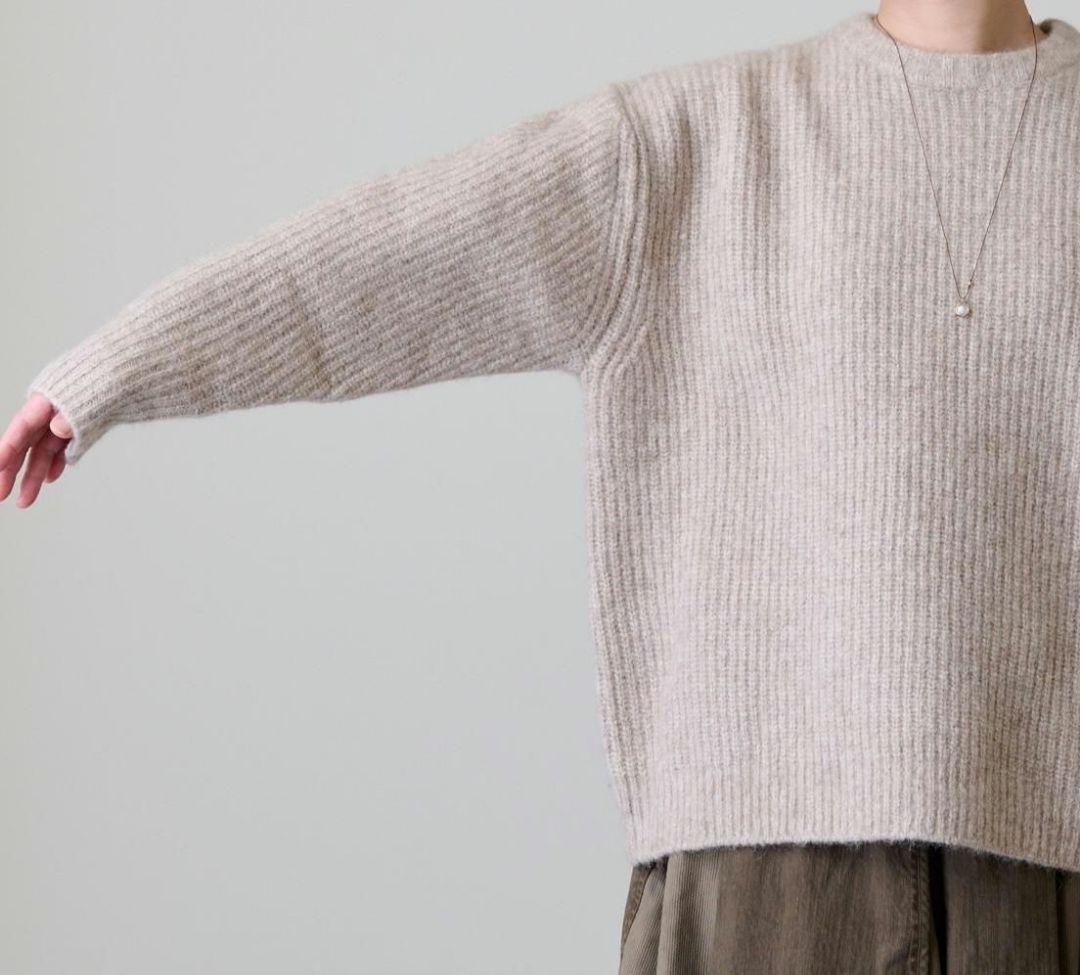 新品 IKKUNA knitted pullover 日本製