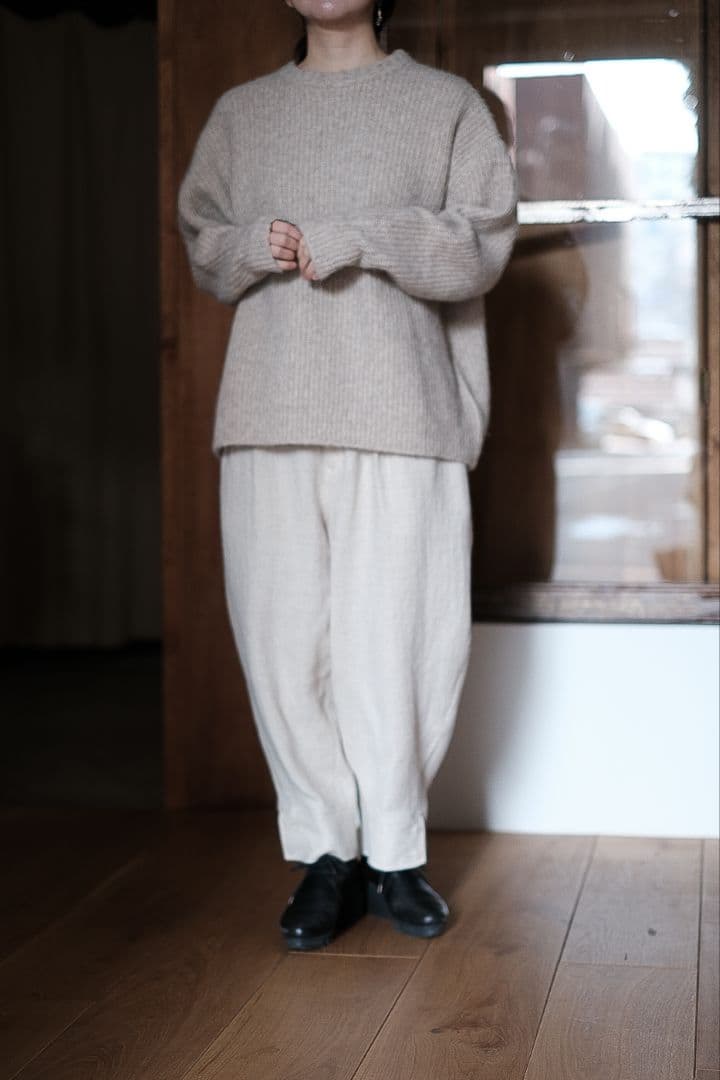 新品 IKKUNA knitted pullover 日本製