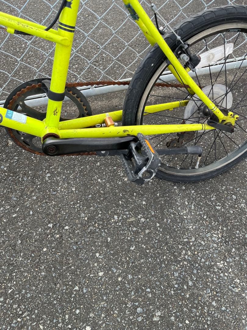 未整備　BRUNO ミニベロ　サイズ410 20インチ　ブルーノ