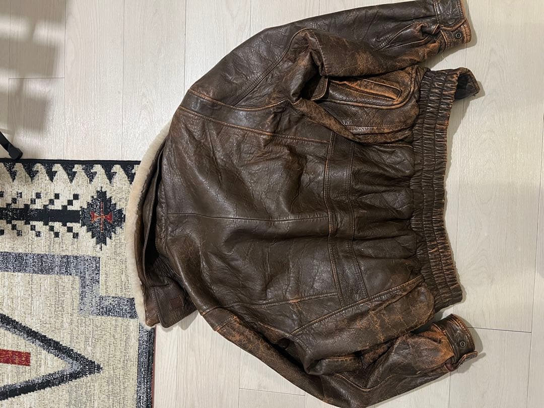 フライトジャケット　レザージャケット