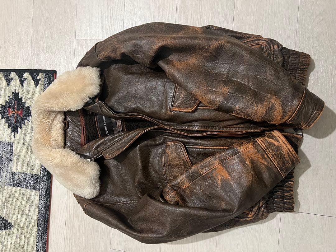 フライトジャケット　レザージャケット