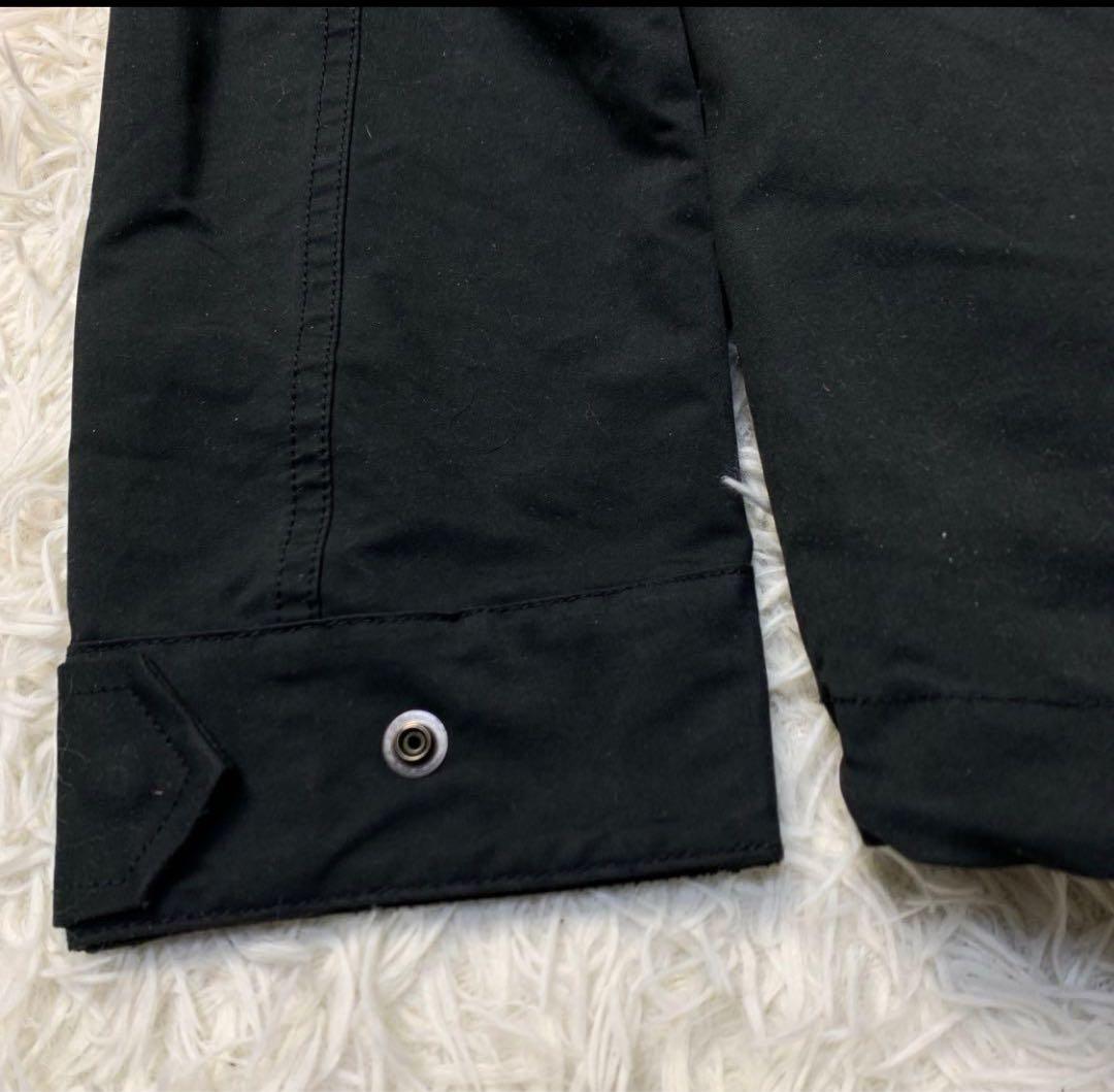 THE RERACS ボア付き ショートモッズコート ベスト ライナー ブラック