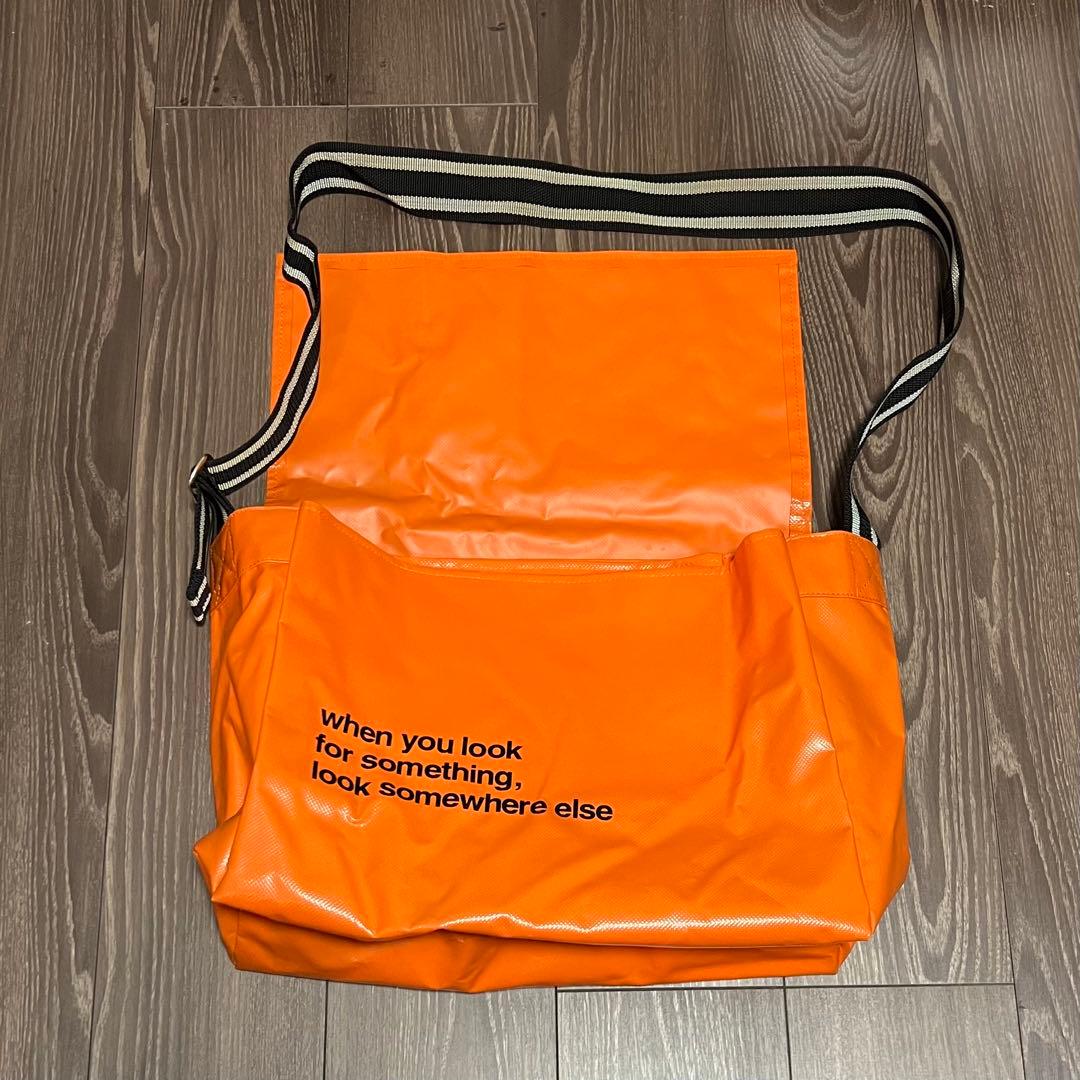 コムデギャルソン オムプリュス メッセンジャーバッグ 塩化ビニル