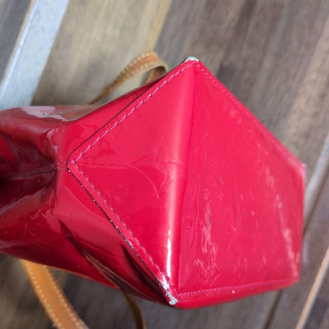 ルイヴィトン　ヴェルニ　リードPM ミニトート　　赤