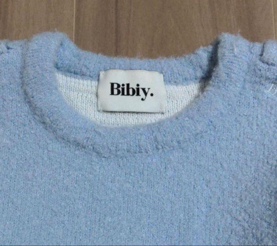 Bibiy. ビビィDORIAN KNIT　ドリアンニット　ブルー