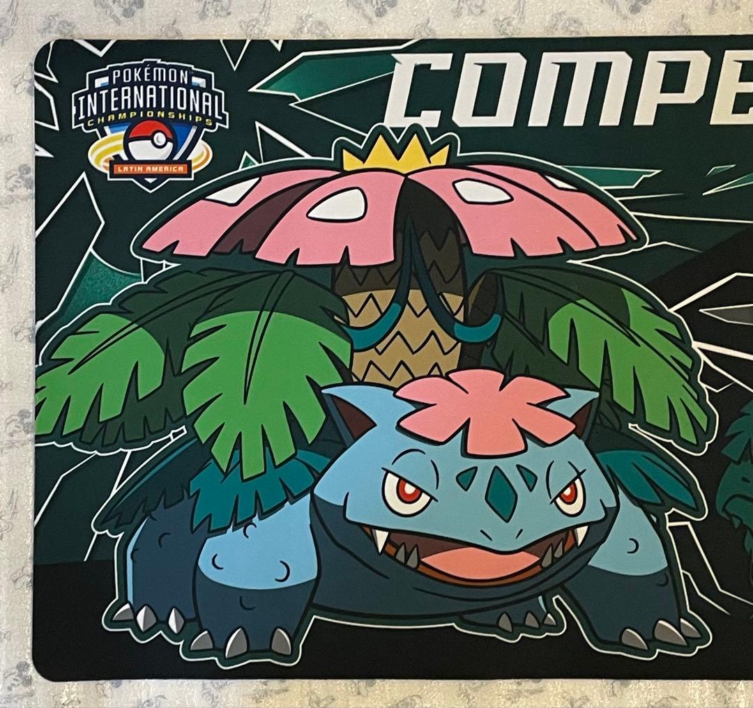 希少 メガフシギバナ チャンピオンシップ プレイマット ポケモンカード 公式品