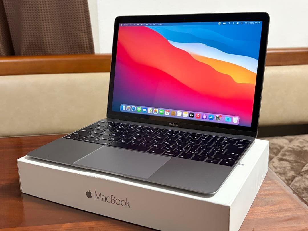 【美品】MacBook 12インチ MJY32J/A【動作確認済み】