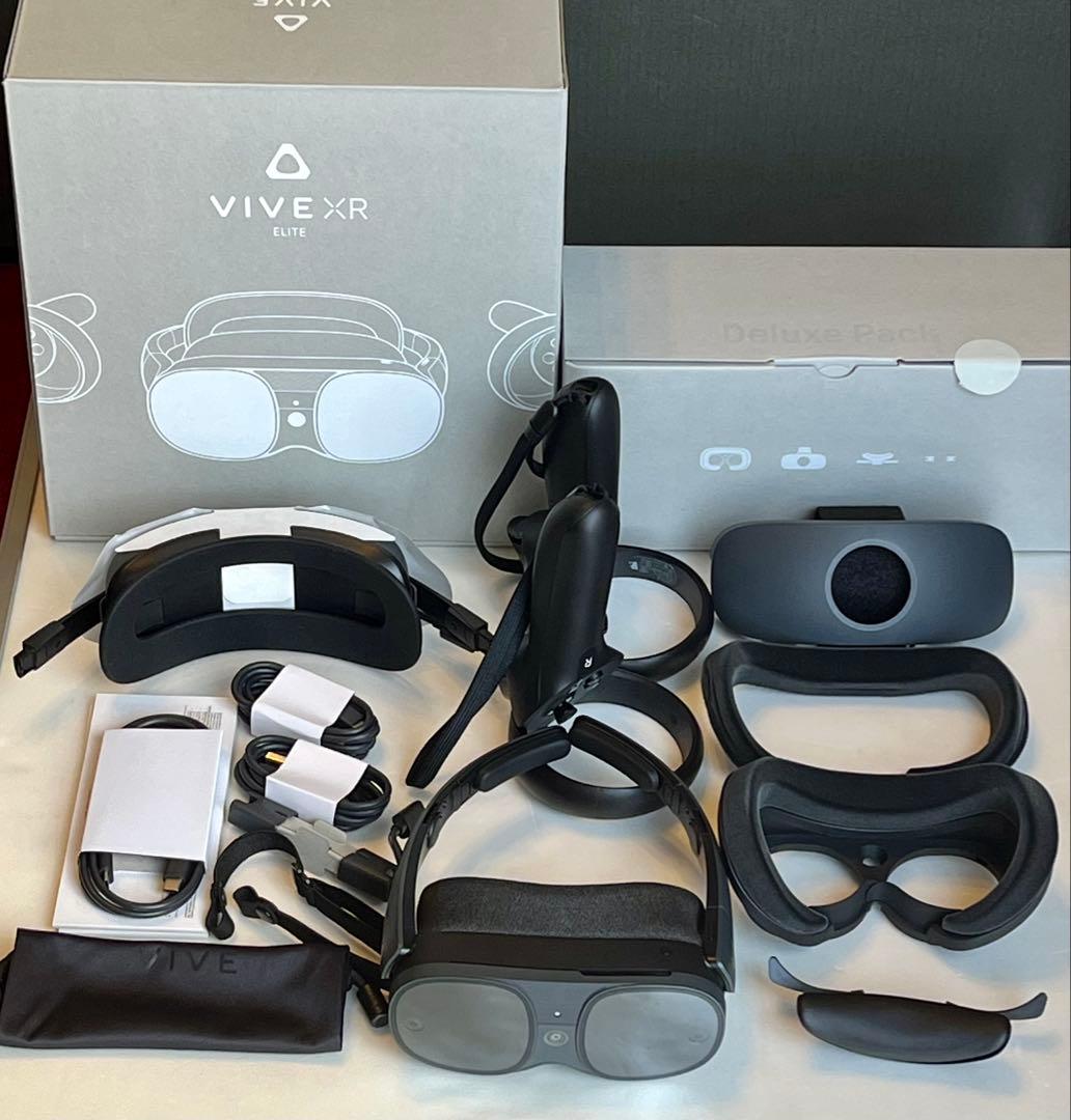 ほぼ新品 HTC VIVE XR Elite デラックスパックエディション