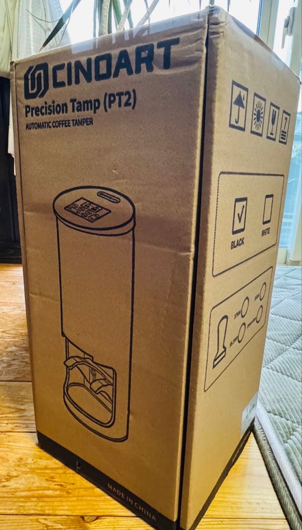 新品 電動 オートタンパー CINOART PT2 バリスタ用　※開封のみ