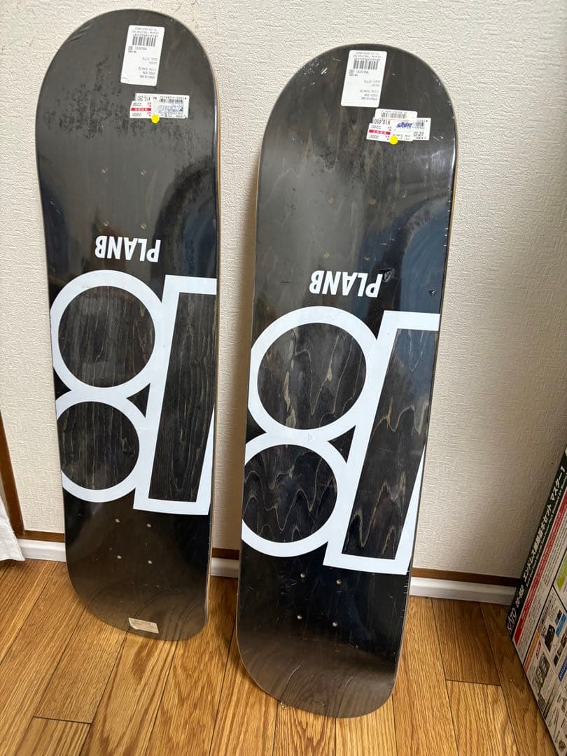 PLANB スケートボードデッキ 2枚