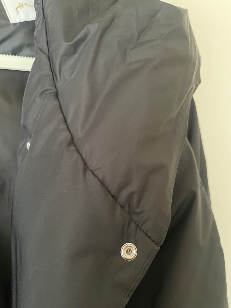 BARNYARDSTORM / フーディーダウンジャケット　ブラック