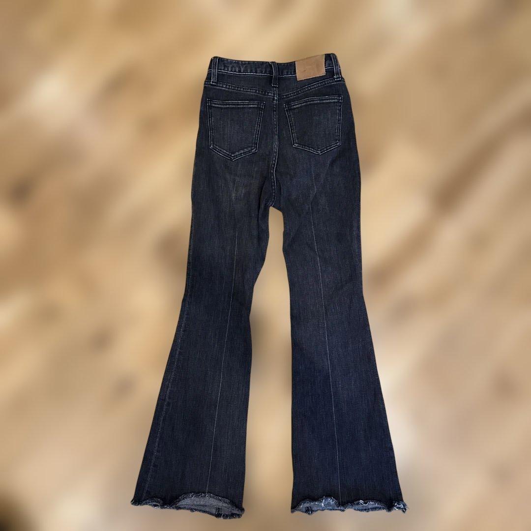 anuans Semi flare denim/セミフレアデニム　size1