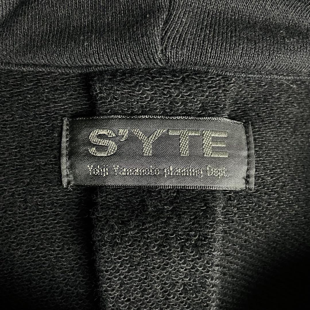 トップス S'YTE FRENCH TERRY RANDOM STITCH PONCHO