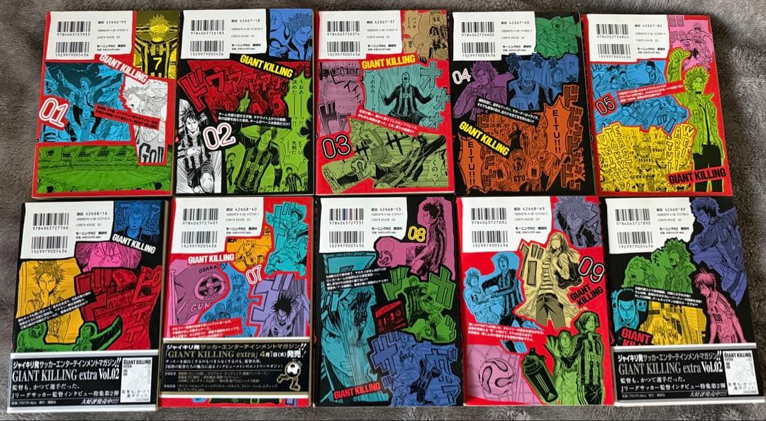 ジャイアントキリング全68巻セット