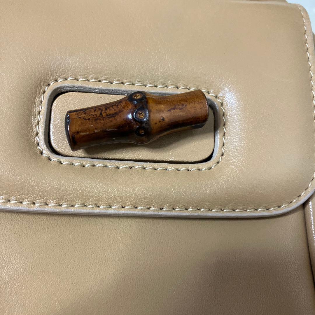 値下げGUCCI バンブーリュック