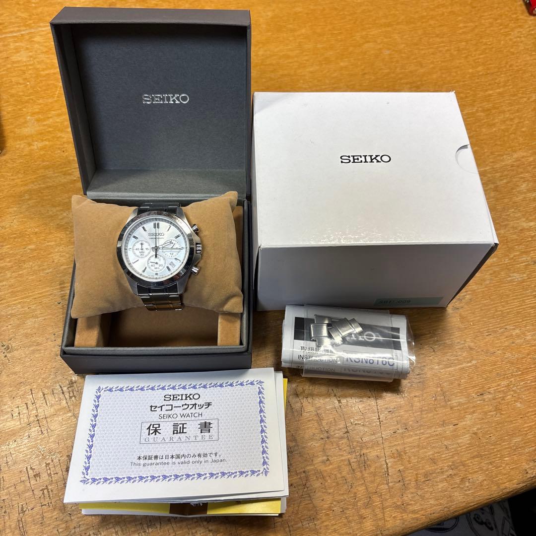 【美品】SEIKO セレクション スピリット クロノグラフ KSN8T6C