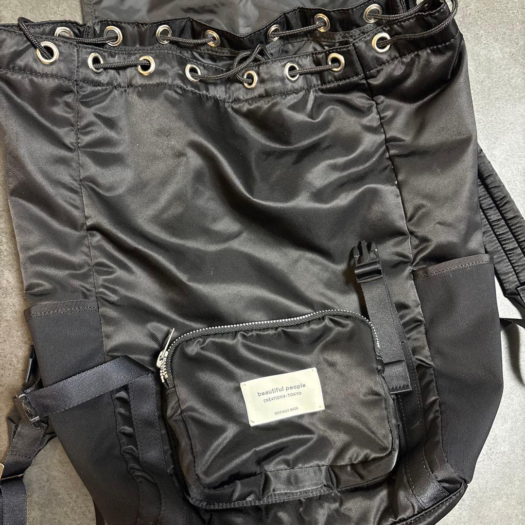 beautifulpeople × STUDIOS ナイロンバックパック