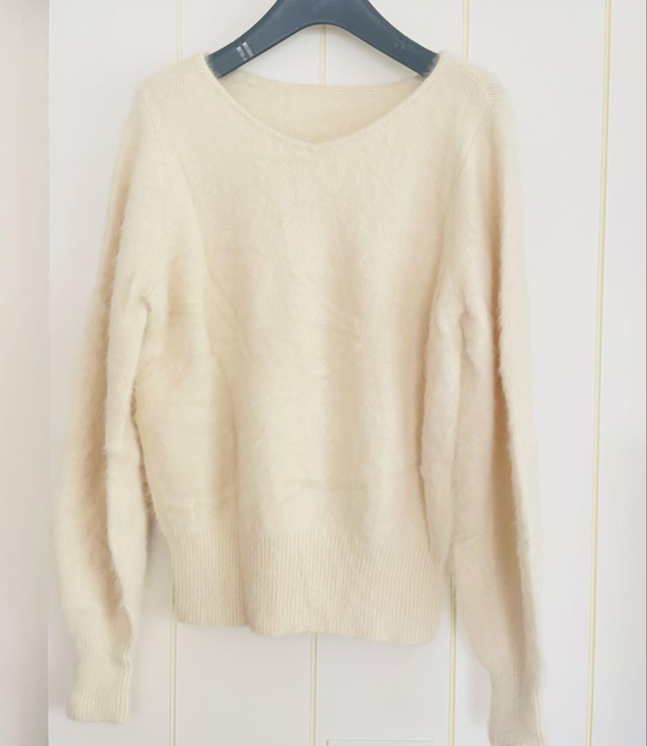 LOULOU WILLOUGHBY 2WAY V プルオーバー　ニット