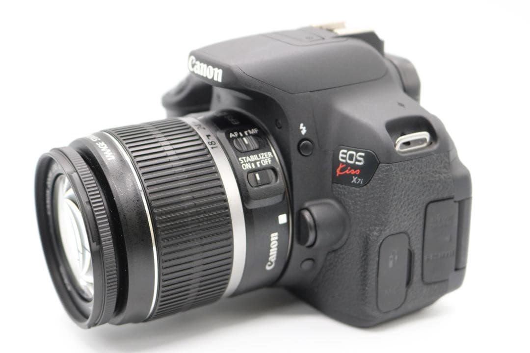 超美品 【Canon EOS Kiss X7i ダブルレンズセット】 安心取引