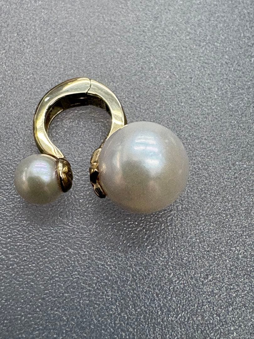 アクセサリー STAR JEWELRY K10 PEARL CLIP EARRINGS