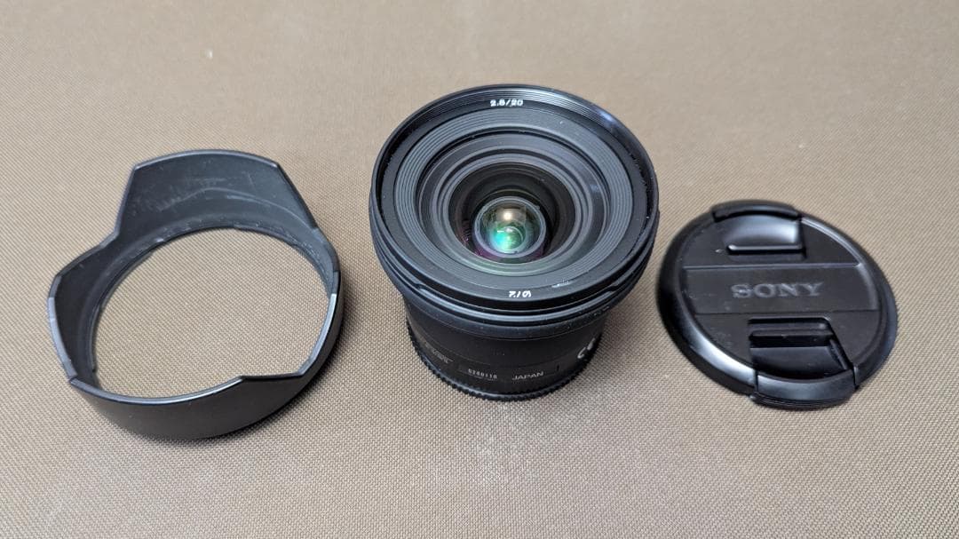 SONY SAL20F28 α Aマウント用 20mm F2.8 単焦点レンズ