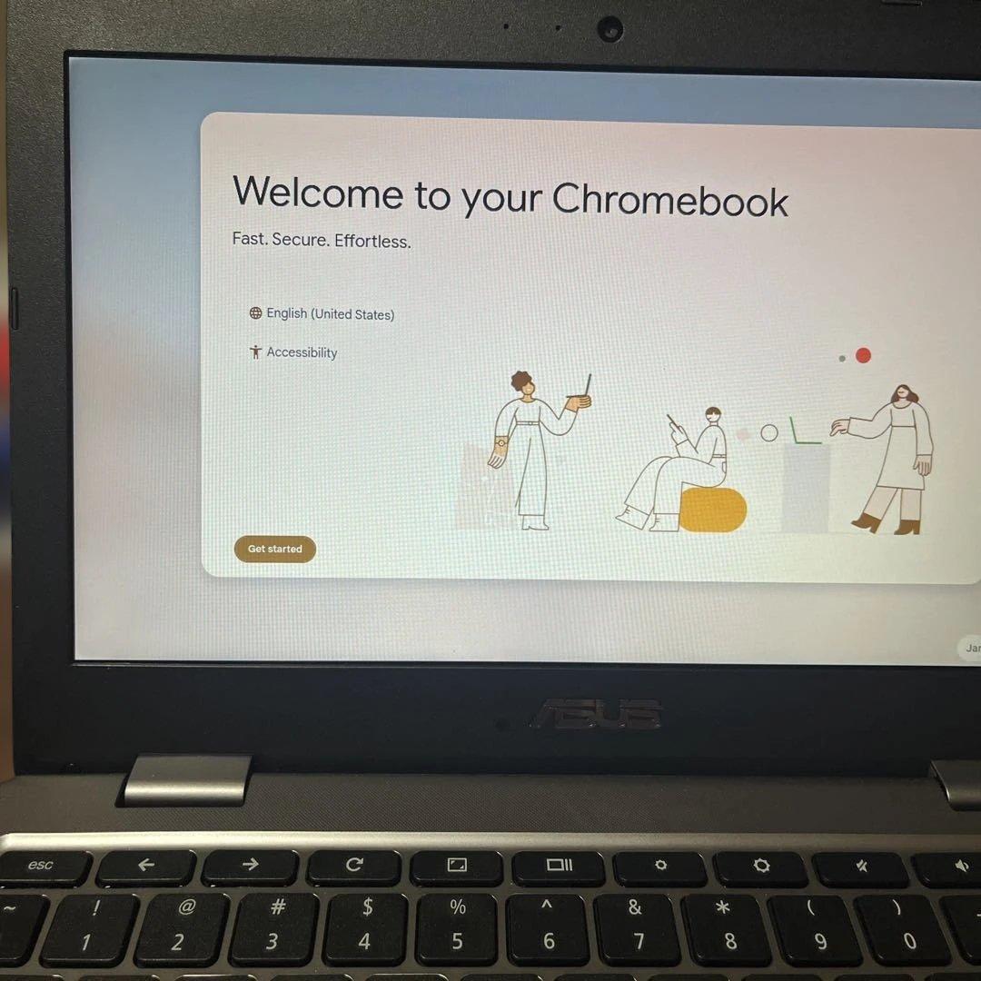ASUS C223NA Chromebook 本体 充電器付き