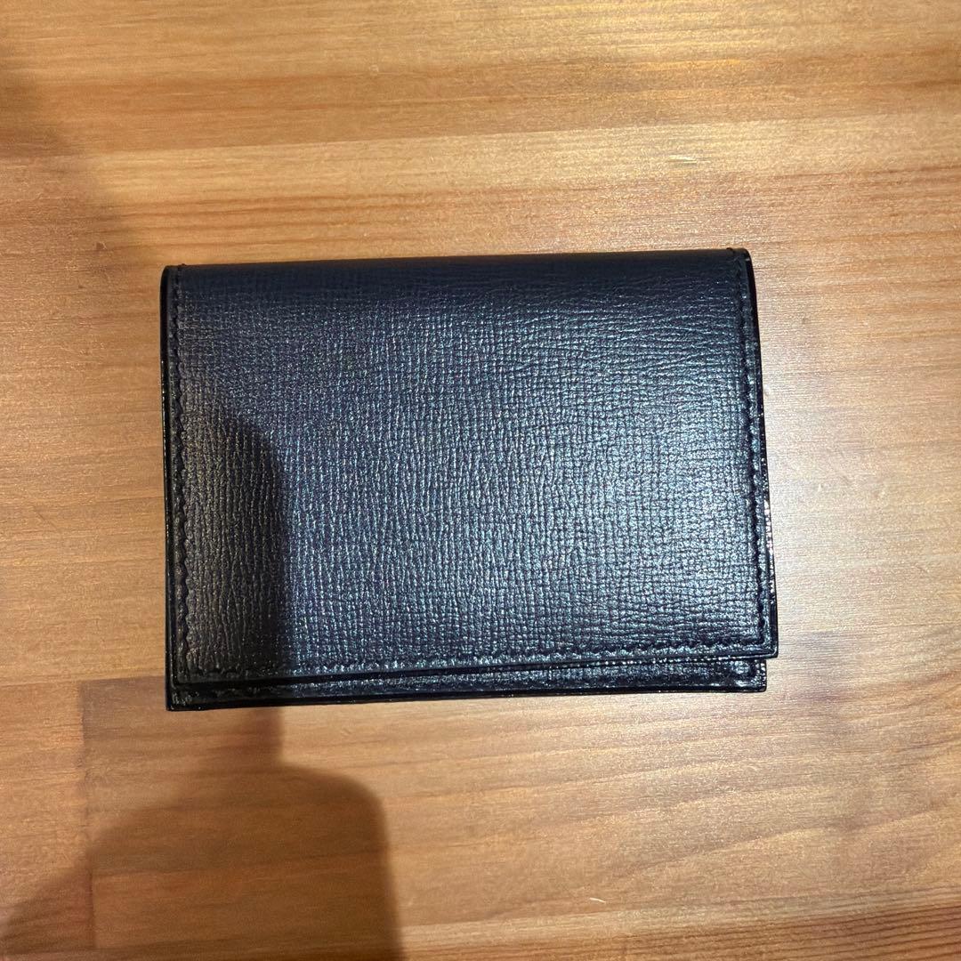 ヴァレクストラ　カードケース/名刺入れ　ネイビー