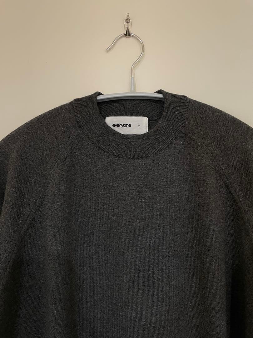 everyone コットンヤク ハイゲージニットセーター