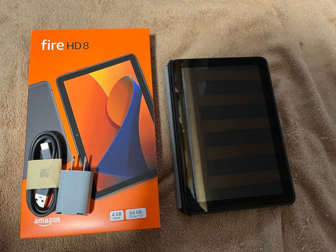Fire HD 8 タブレット第12世代ケース付き　64GB 、4GB RAM