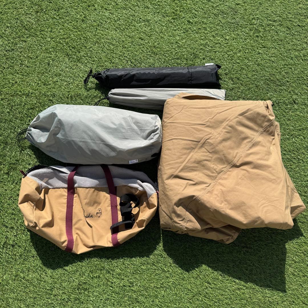 テンマクデザイン パンダTC+ インナー付 スチールポール付