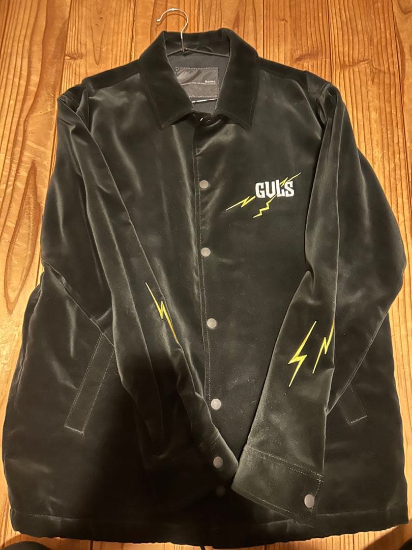 ガヴィル　GAVIAL ベルベット　コーチジャケット　ジャンパー　ベロア