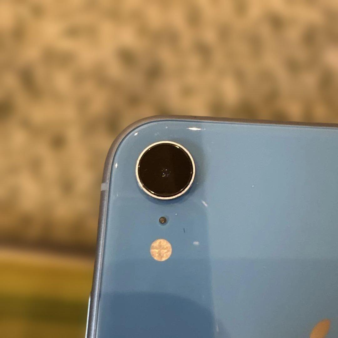 iPhone XR ブルーSIMフリー 最短で発送